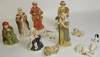 $29.99 • Buy Vintage 11 Piece Nativity Set ( 11 Figurines )