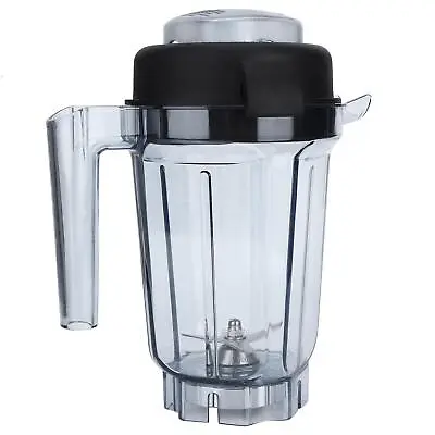 32oz Transparent Blender Container With Blade Lid - Vitamix Compatible • $50.39