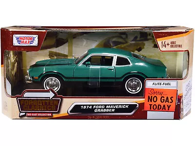 Motormax 73332GRN 1974 Ford Maverick Grabber 1/24 Diecast Model Car • $36.99