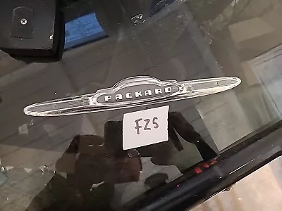 Vintage 1950s Packard Plastic Dash / Glove Box Emblem Insert Oem Bin Fz5 • $34.99