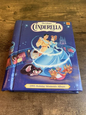 $4.75 • Buy Disney Cinderella 1995 Holiday Moments Photo Album 11 Page Album With Notecards