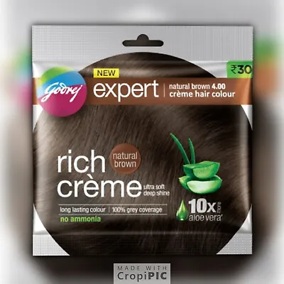 Permanent Cream Hair Dye Ready To Use  No Ammonia Godrej • £3.50