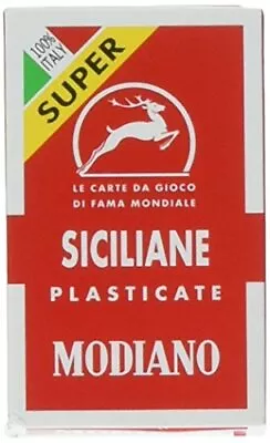 Italian Sicilian Scopa Playing Cards By Modiano • $18.55