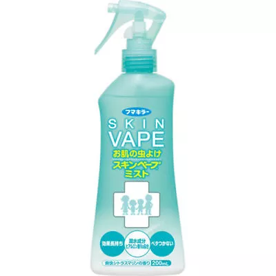 $15.54 • Buy Fumakilla Skin Vape Anti Bugs Insect Repellent Mist Spray 200ml [Scent: Green - 