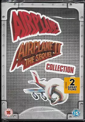 Airplane/airplane Ii The Sequel 2 Film Collection Genuine R2 Dvd New/sealed • £7.99