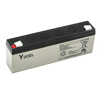 Yucel Yuasa Y2.1-12 Lead Acid Battery 12v 2.1ah Uninterruptible Power Supply UPS • £14.99