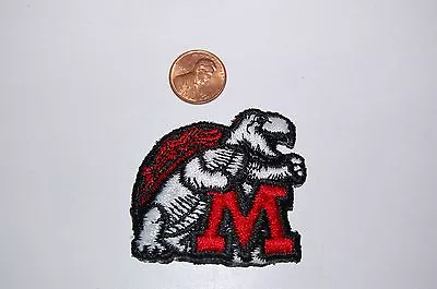 Maryland Terrapins  TERPS  2 1/8  Logo Patch College • $5.48