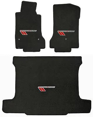 LLOYD MATS ULTIMATS™ 3pc FLOOR MAT SET 2010-2013 C6 Corvette GRAND SPORT Emblem • $368.98