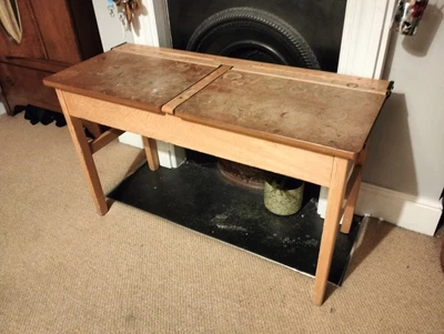 £35 • Buy Vintage Double Childs School Desk