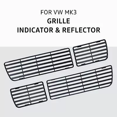 Grill Set For Reflector Indicators VW MK3 Golf Vento Jetta GTI VR6 Grid • $59.06