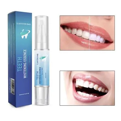 $3.18 • Buy Hot- Lanthome Teeth Whitening Pen Stain Remover Teeth Whitening Kit Strips Safe