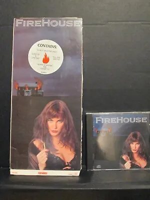 Firehouse - S/T Rare Longbox And CD Hard To Find • $53.09