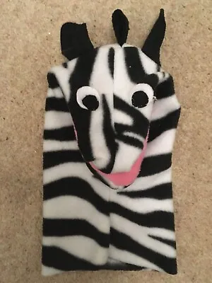 Replica Of Rare Vintage Ziggy Zebra Puppet As Seen In Baby Einstein • £27.98