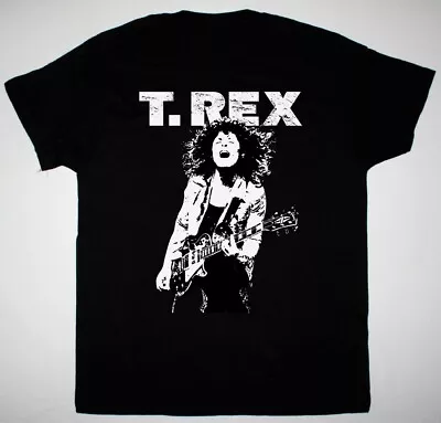 Marc Bolan T. Rex Band Men T-shirt Black Short Sleeve All Sizes S To 3XL • $19.99