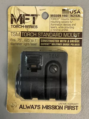 Mission First Tactical MFT Torch Standard Mount-TSM-For Lights/Lasers-Black • $19