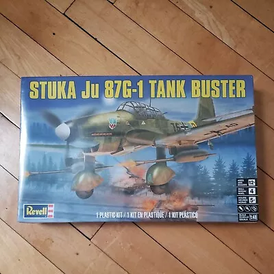 $15 • Buy REVELL STUKA JU 87G-1 Tank Buster - 1/48 - 85-5270 - BRAND NEW - SEALED