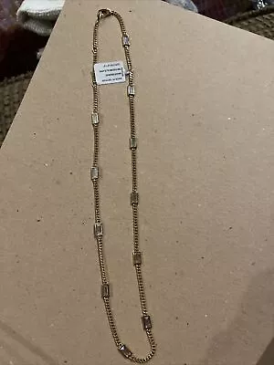 $70.31 • Buy Nadri Elevate Baguette Cz Necklace Nwt