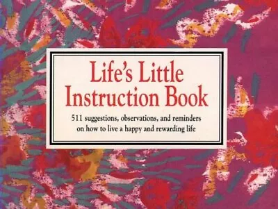 Life's Little Instruction Book-H.Jackson Brown-Paperback-0722528280-Very Good • £3.49