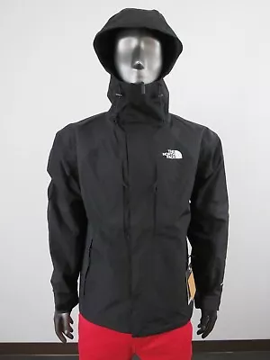 NWT Mens The North Face 2000 Mountain Hooded Jacket Dryvent Waterproof - Black • $123.96