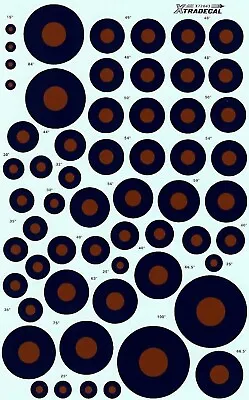 Xtradecal X72043 RAF Roundels B Type Decals 1:72 • £5.95