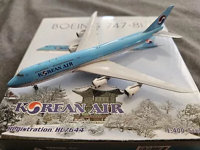 Phoenix 1:400 Korean Air B747-8i HL7644 Diecast RARE * Damaged * • $77.72