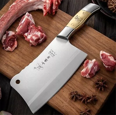 SPECIAL STEEL Master Chef Meat/Bone Cleaver Chopper Butcher Knife • $24.99