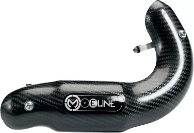 Moose Carbon Fiber Pipe Guard 2004-08 CRF450R & 2005-17 CRF450X W/FMF Power Bomb • $119.95