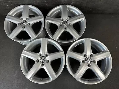 (4) VW Volkswagen Jetta GLI Original Silver Wheels Rims +Caps 17  TPMS Hol.69912 • $595