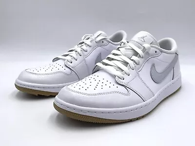 Nike Air Jordan 1 Low G Golf White Gum Pure Platinum DD9315-111 Men's Sz 11 • $169.95