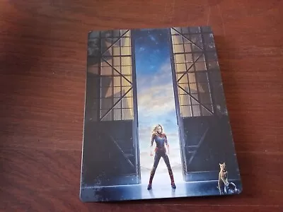 CAPTAIN MARVEL Blu-ray Steelbook *MOVIE ONLY NO 3D VERSION* • £7.99