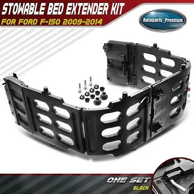 Stowable Bed Extender Kit For Ford F-150 2009-2014 Pickup Black Styleside Only • $154.99