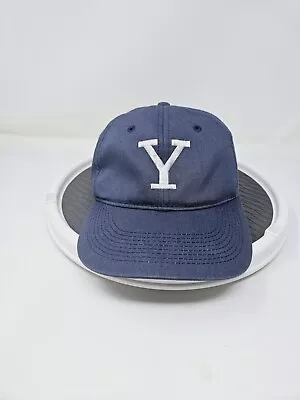 Vintage Yale University Blue Strapback Hat 1990s Used Condition FAST SHIPPING • $16.99