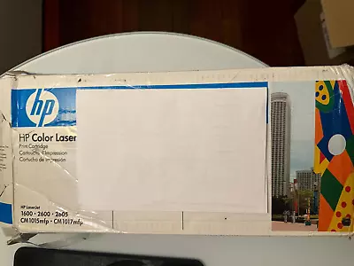 Genuine HP Black Original LaserJet Toner Cartridge Q6000A (124A) Printer Ink • $60