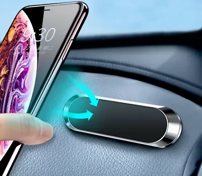 Magnetic Car Phone Holder Dashboard Mount Magnet For Kitchen Desk & Wall • £3.90