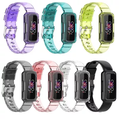 Transparent Watch Band Strap For Fitbit Inspire 1/2 HR Ace 2 Ace 3/Luxe Bracelet • $5.37