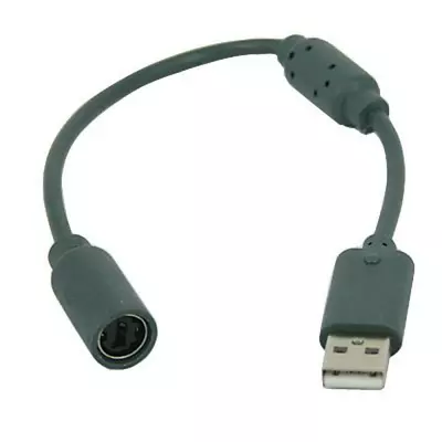 US Converter Adapter For Xbox 360 Wired Controller USB Port Breakaway Cable Cord • $4.98