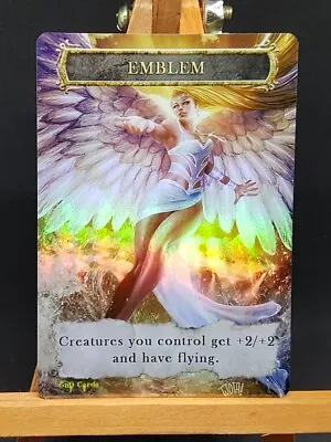 1x *FOIL LAMINATED* Elspeth Sun's Champion Emblem #1 Custom Altered GnD Cards • $5