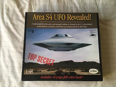 Testors Model Kits - Top Secret Area 51 S4 UFO • £130