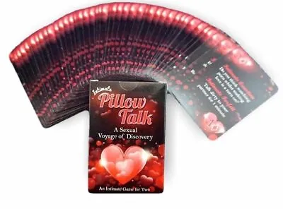 Lovers Card Game Pillow Talk Couples Sexy Naughty Date Night Valentine Gift Idea • £5.79