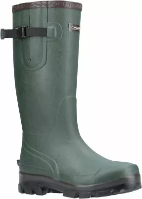 Mens/Womens Cotswold Buckle Fastening Neoprene Wellington Boot Sizes 4 To 12 • £59.99