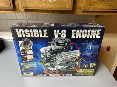$88 • Buy REVELL 85-8883 VISIBLE V8 ENGINE MODEL KIT 1:4 SCALE  Factory Sealed