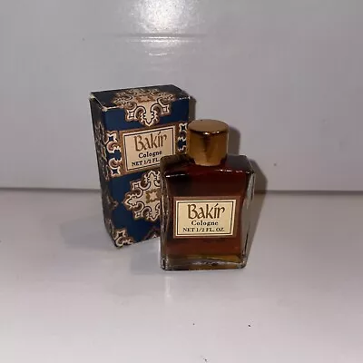 Vintage Germaine Monteil Bakir Cologne Splash 1/2 Fl Oz • $95.99