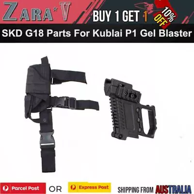 G17 G18 Upgrade Parts Leg Holster Adaptor Flashlight Kublai Glock Gel Blaster OZ • $34.95