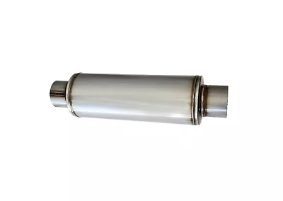 Muffler 3  Inlet/Outlet 19  Overall 5  Round Body Performance Hi-Flow Exhaust • $49.86