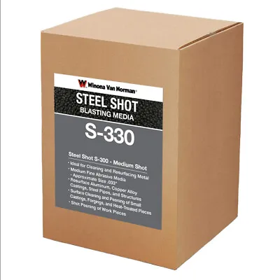 Steel Shot S-330 - Blasting Media - Medium Shot Size • $29.99