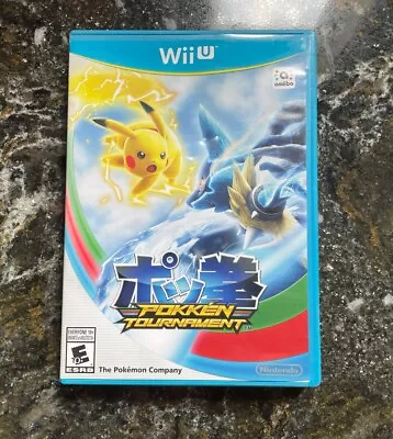 Pokkén Tournament (Nintendo Wii U 2016) Complete CIB TESTED NICE!! • $5.95