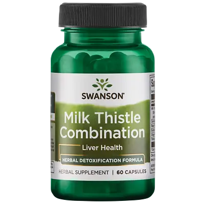 Swanson Milk Thistle Combination 60 Capsules • $7.79