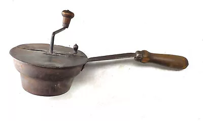 Antique Finnish Coffee Roaster Rustic Roasting PAN 19th 20th Century Victorian • $176