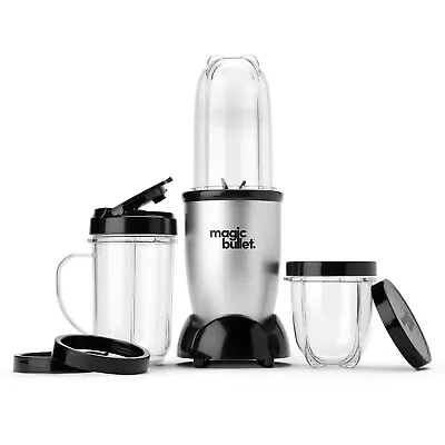 Magic Bullet® 11 Piece Personal Blender MBR-1101 – Silver / Black   NEW • $38.99