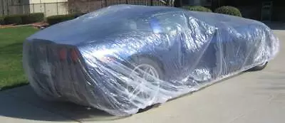 Corvette Car Cover Plastic With Elastic Band • $22.20